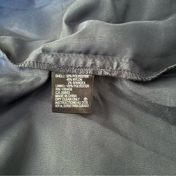 NWT Studio Tahari-Levine Co. Size 6 Navy Lace Dress - Picture 15 of 16